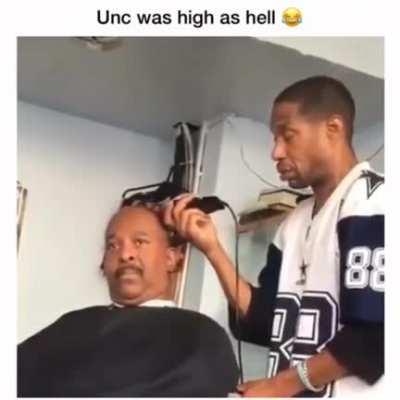 just cutting hair off some fenty 😂🤣