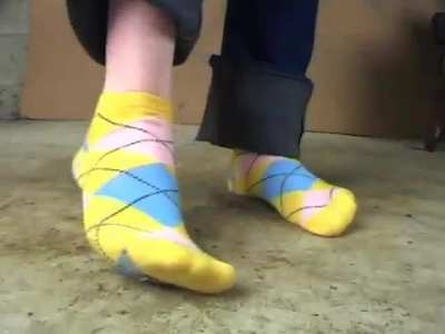 Argyle socks
