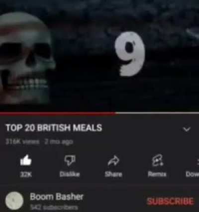 top 20 british meals