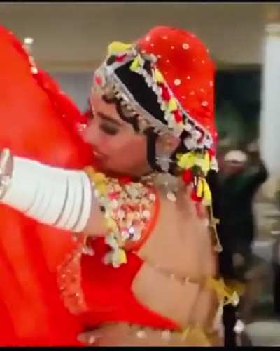 Just want to undo the knots on her Choli one by one…