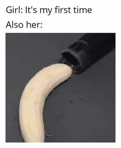 Девушка: Это мой первый раз. Также она: