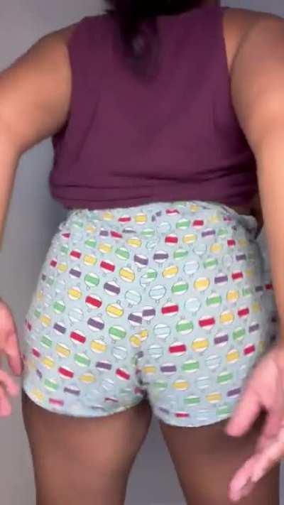 My pjs aren’t that flattering but my ass is