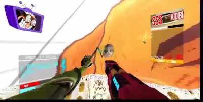 TIL the streetcleaner can parry even the rocket you're riding