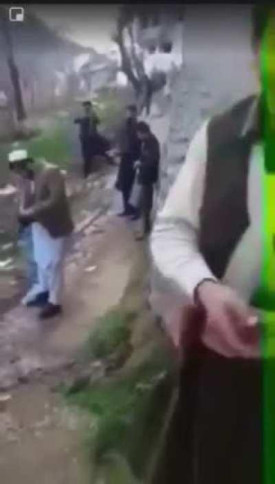 Looking down a jammed barrel