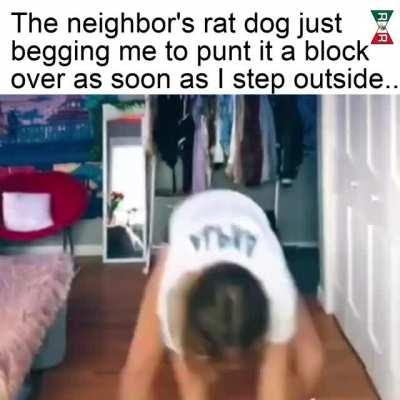 Split the uprights...