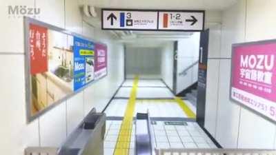 A tiny subway station in the kitchen