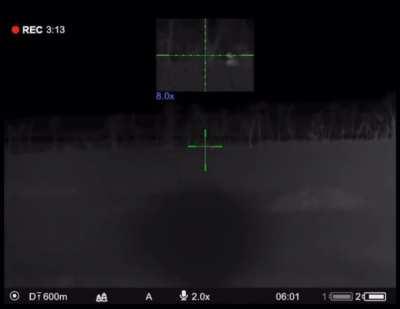 Ukrainian sniper at work