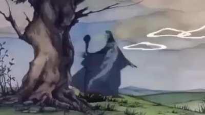 You heard the man wake up