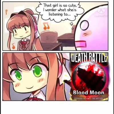 Monika is a cool kid