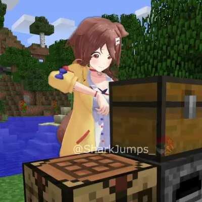 Korone at that Grind