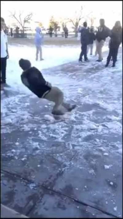 WCGW If we walk on ice