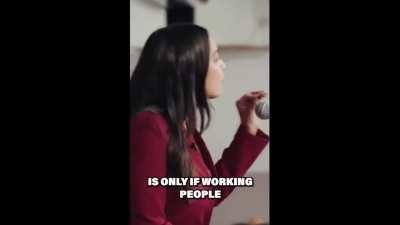 AOC: We do not pledge allegiance to GREED