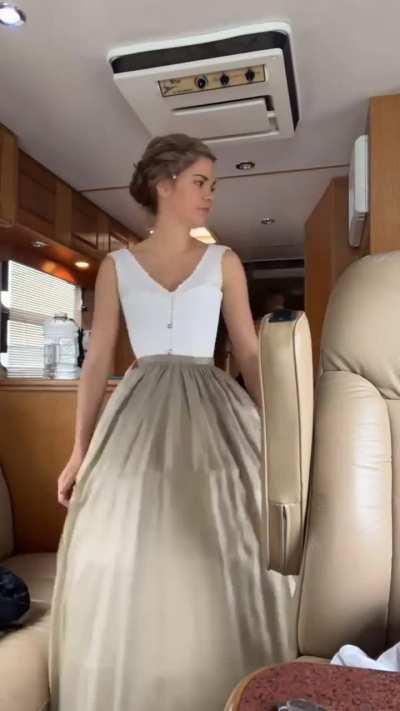 Getting Her Costumes On For The Artful Dodger