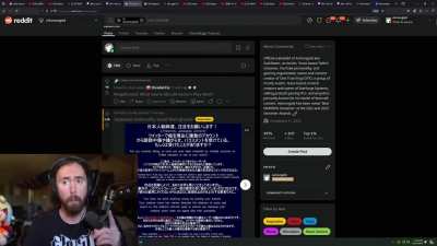 Popular streamer Asmongold during his livestream yesterday said that the Palestinians deserve the genocide because of their inferior culture, he has been banned from Twitch today
