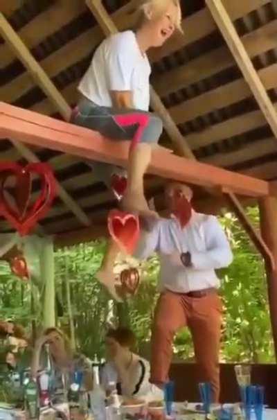 HMB there's always that one old person at Thanksgiving dinner that loves to share how far they can still spread their legs.