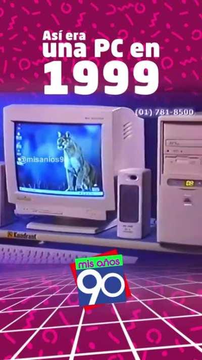 Publicidad argentina de una computadora, 1999