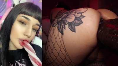 The girl // the booty