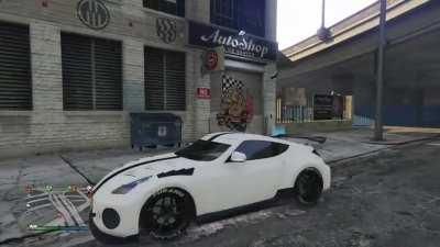 He doesn't like the auto shop, apparently