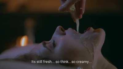 Mom's drinking her sons sperm