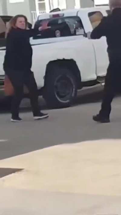 she tried to use force