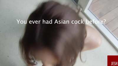 She did not expect Asian guys to be this superior