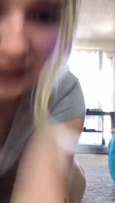 Slowed it down but I think it's a puffy