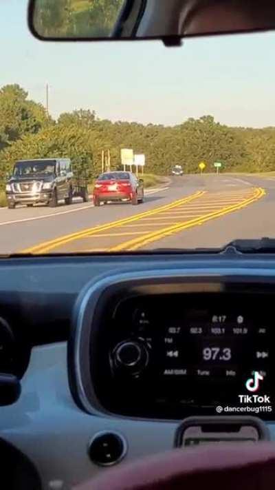 He decided he was such a horrible driver, he would just turn himself in to the police