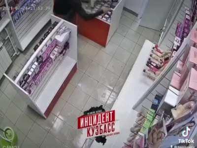 Robbing Russian Sex Shop