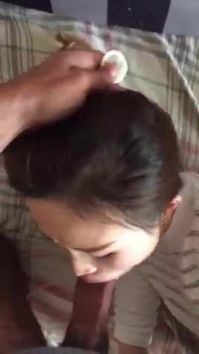 Amateur blowjob