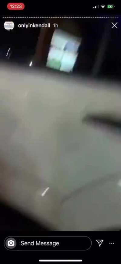 Police shot and killed a guy in our neighborhood last night. He allegedly shot someone a few minutes earlier.