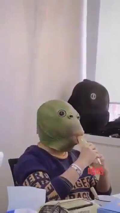 Just drinking some water