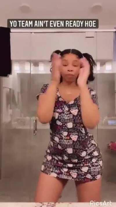 Stupid video but I like watching her titties shake