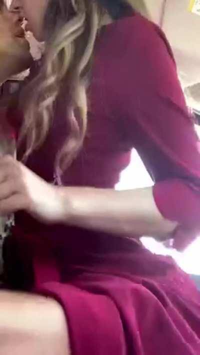 The Way Her Body Moves under Her Bridesmaid Dress