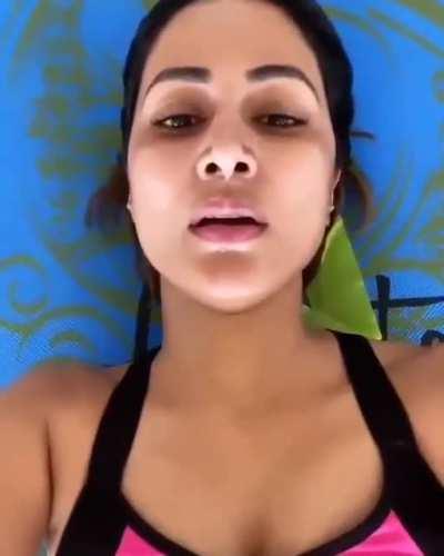 Hina Khan moaning 🔥🔥