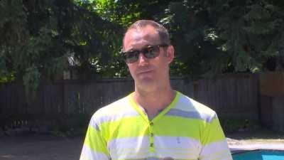 Man builds sex toy display in retaliation for bylaw dispute.