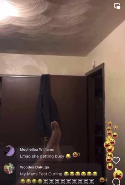 “You ain’t look like this bitch…”