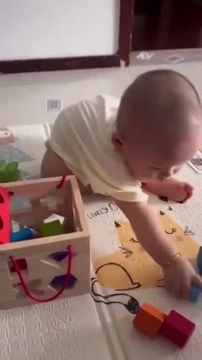 Lil bro said I'll show you how is done 