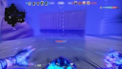 So if you use Yoru's teleport JUST as it expires, it kills you