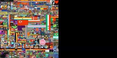 r/place 48 Hours in 48 Seconds Timelapse