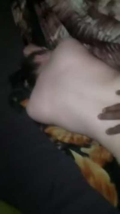 My BBC neighbor has made me into his little FUCKDOLL.