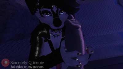 Furry Futa giving you a handjob POV