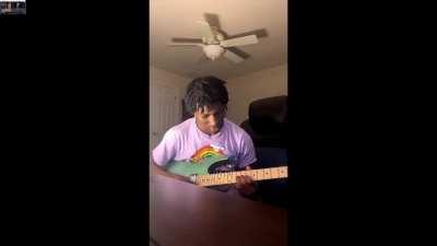 Igual Que Un Ángel by Kali Uchis. Guitar Melody by me 