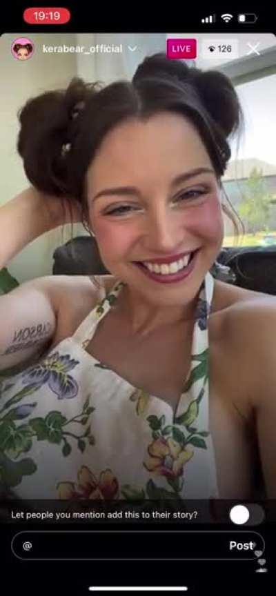 Flashed then slipped 😂