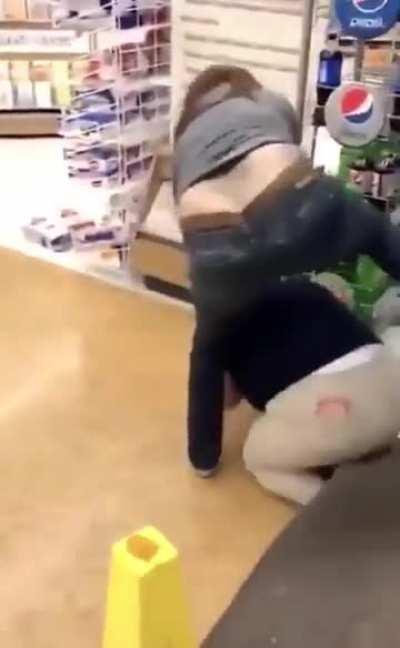 She knew she messed up when she was walking away