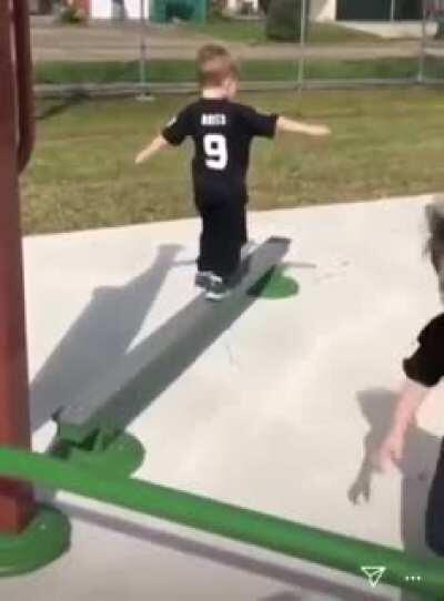 Watch Your Steps Kid.............