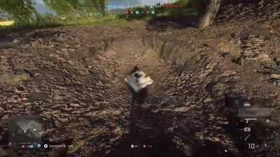 I managed to find the handgun in bfv! (After many deaths, of course).