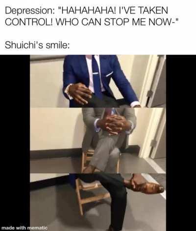 Seriously, that smile has no right being that cute.