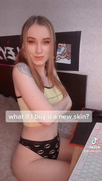 wanna play with my tits?