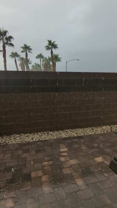 Soaker in the desert today🌵☔⚡