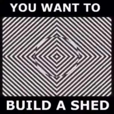 *shed building intensifies*